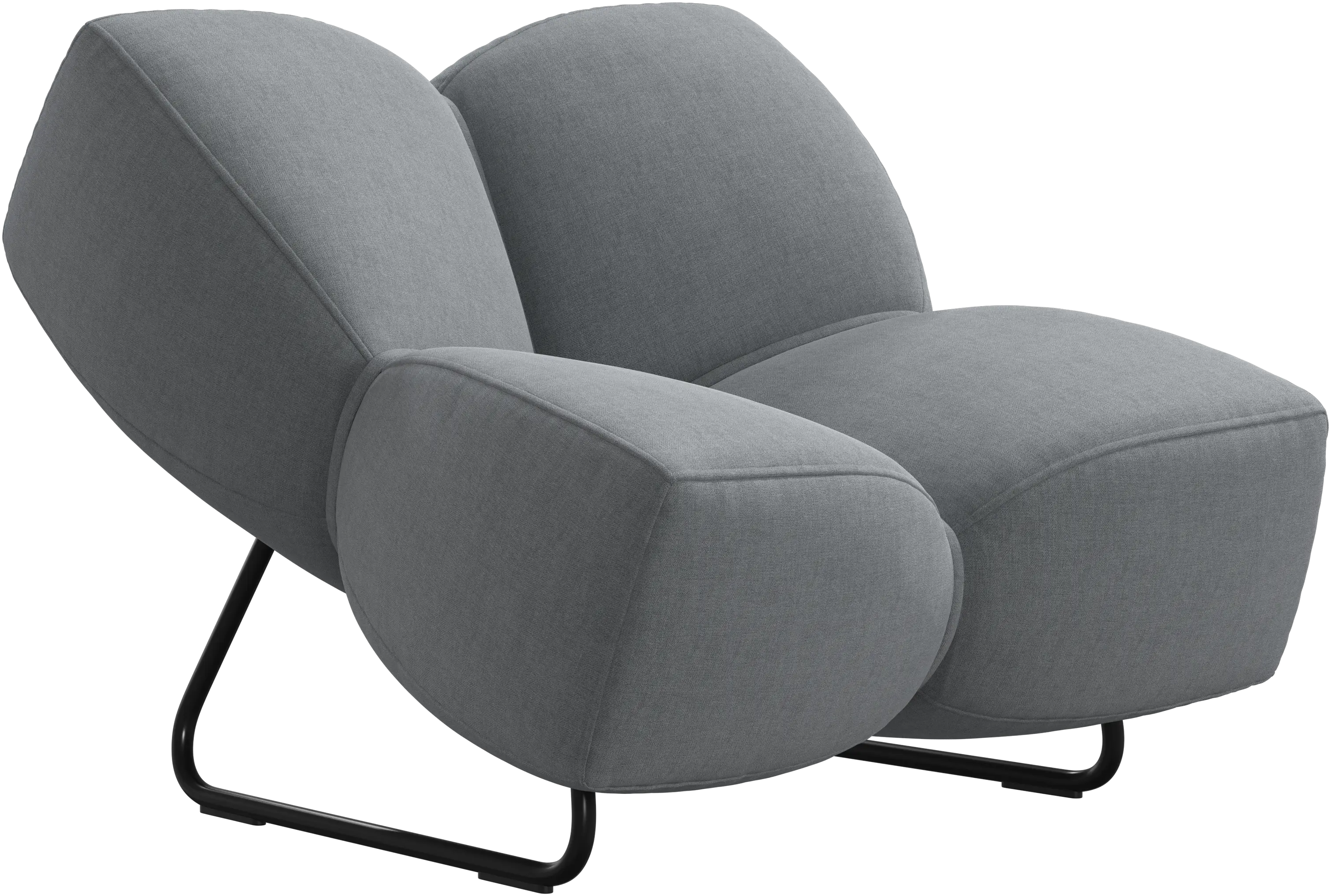 BoConcept チェア キルティング グレー デザイナーズチェア | 快適な椅子を購入 - グレー | ボーコンセプト